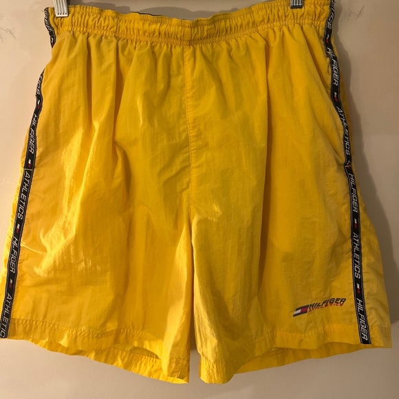 Tommy Hilfiger Vintage Swim Shorts size removed fits S/M - Picture 1 of 7